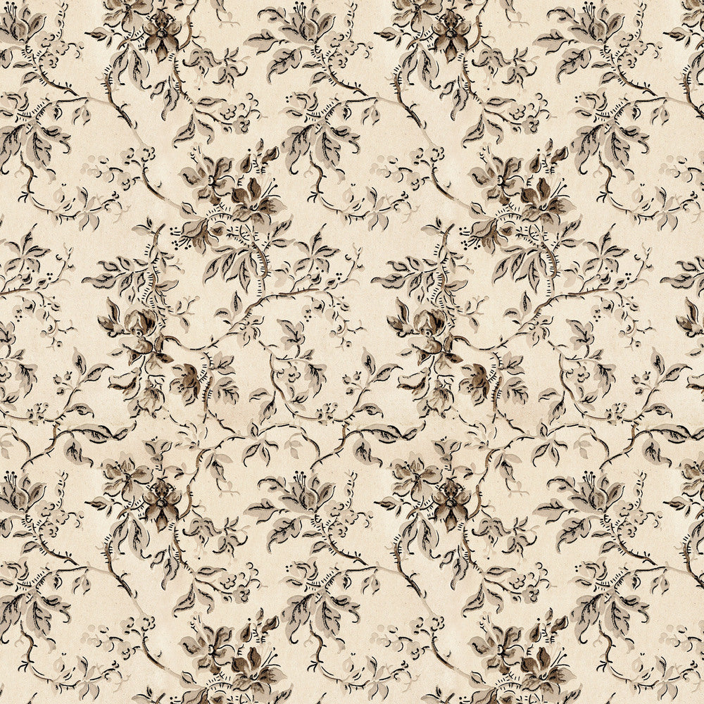 Tim Holtz Eclectic Elements Palette Quilt Fabric - Neutral Wallpaper (Tan/Brown) - PWTH257.NEUTRAL
