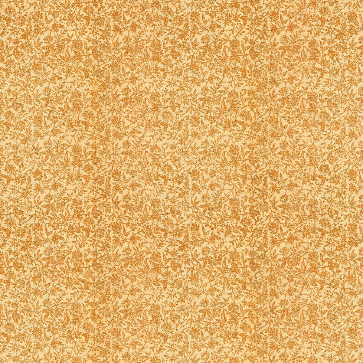 Tim Holtz Eclectic Elements Palette Quilt Fabric - Orange Tiny Print - PWTH238.ORANGE