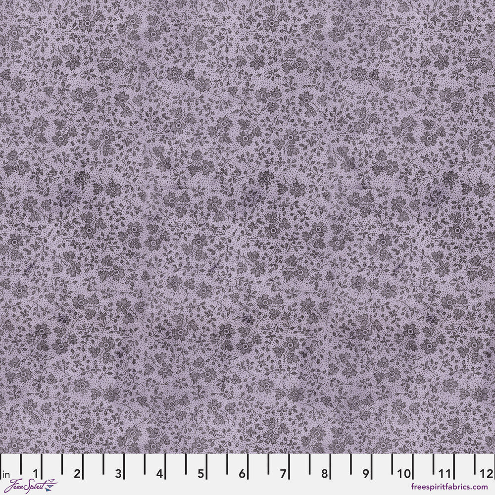 Tim Holtz Eclectic Elements Palette Quilt Fabric - Purple Tiny Print - PWTH308.PURPLE