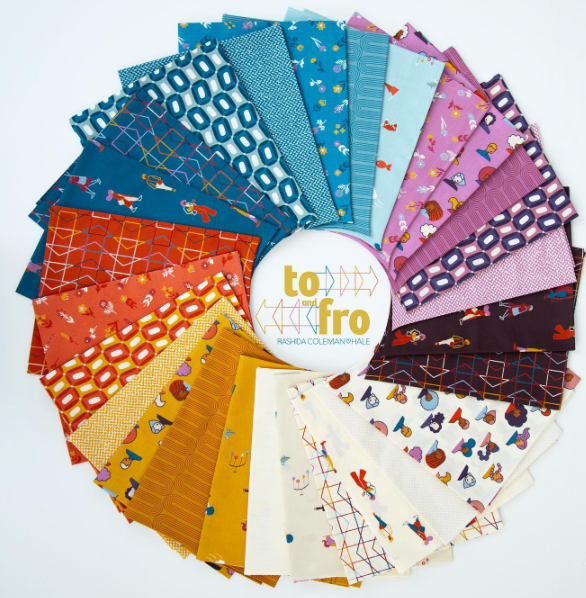 To and Fro Quilt Fabric by Ruby Star Society - Jelly Roll - set of 40 2 1/2" strips - RS1064JR