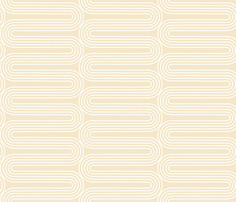 To and Fro Quilt Fabric by Ruby Star Society - Meandering in Shell Cream - RS1070 11