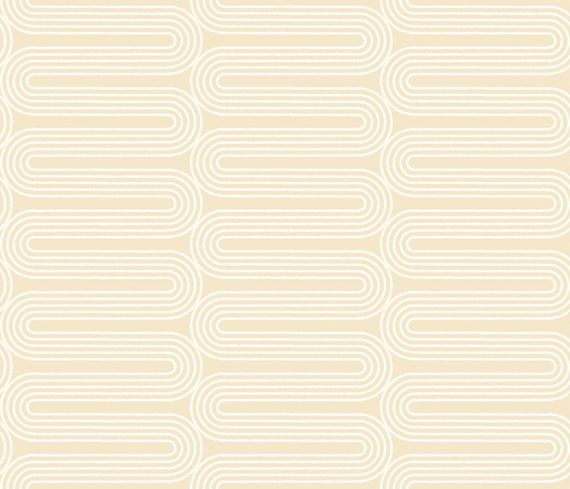 To and Fro Quilt Fabric by Ruby Star Society - Meandering in Shell Cream - RS1070 11