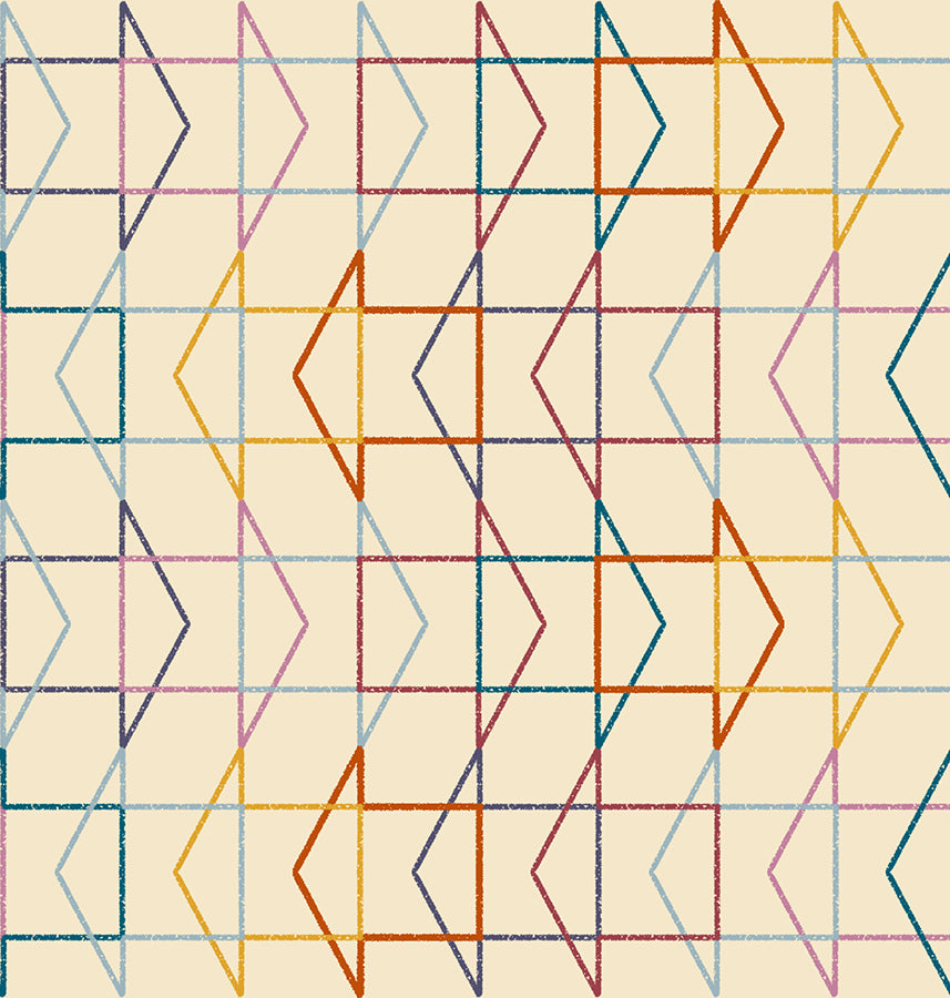 To and Fro Quilt Fabric by Ruby Star Society - Which Way Arrows in Shell Cream - RS1066 11