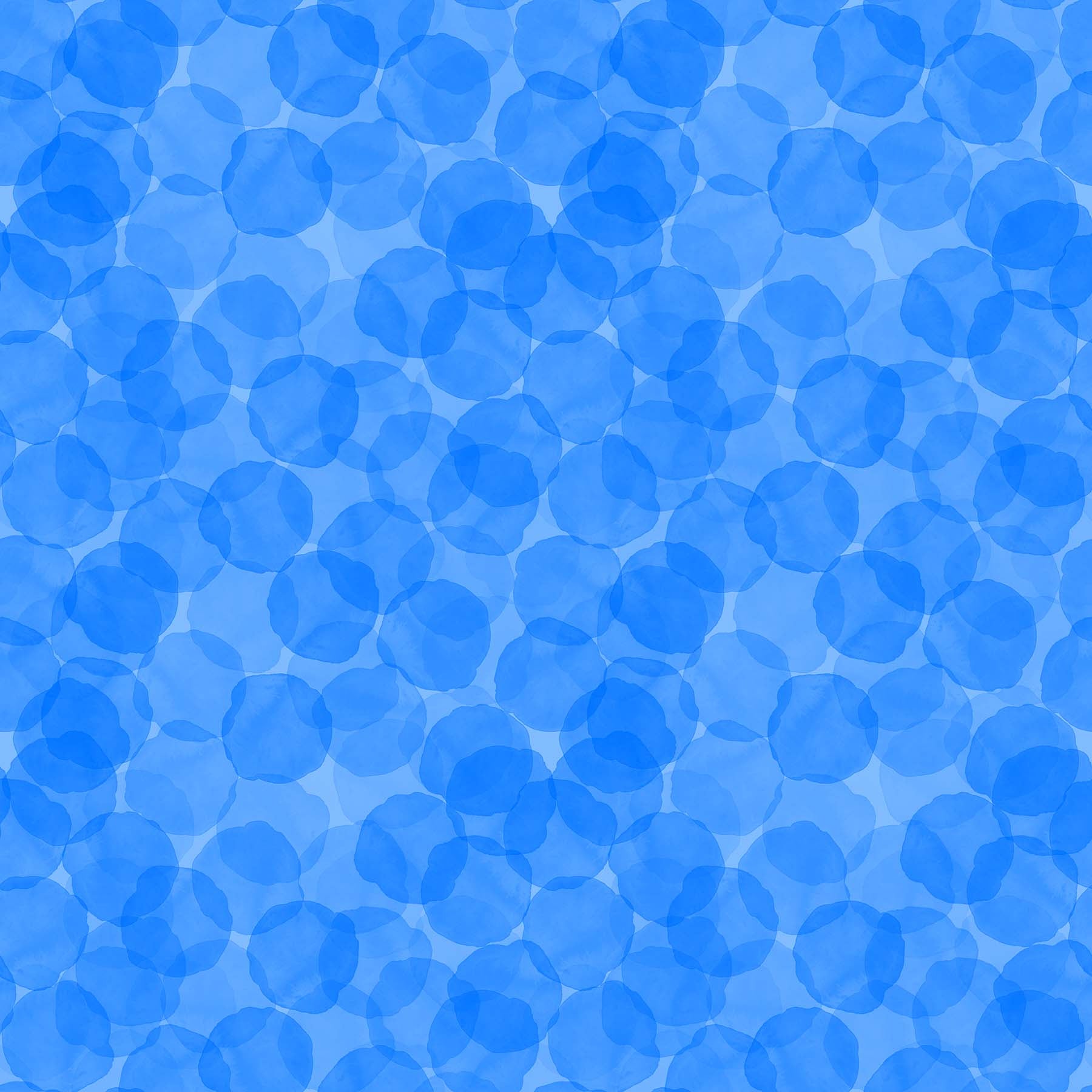 Tonal Trios Quilt Fabric - Juicy in Blue Curacao - 10453-42