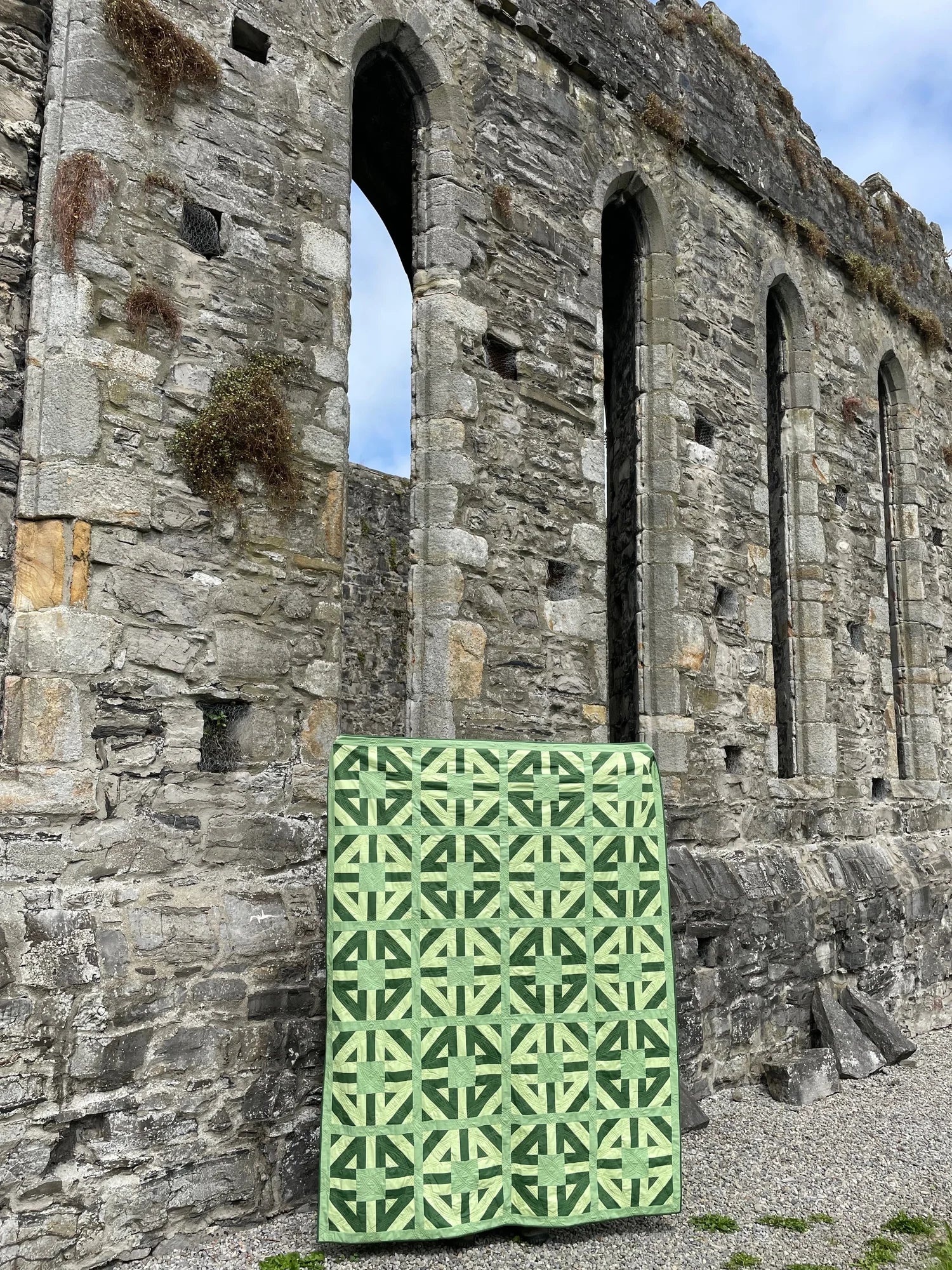 Trestle Churn Quilt Pattern by Jennifer Marks
