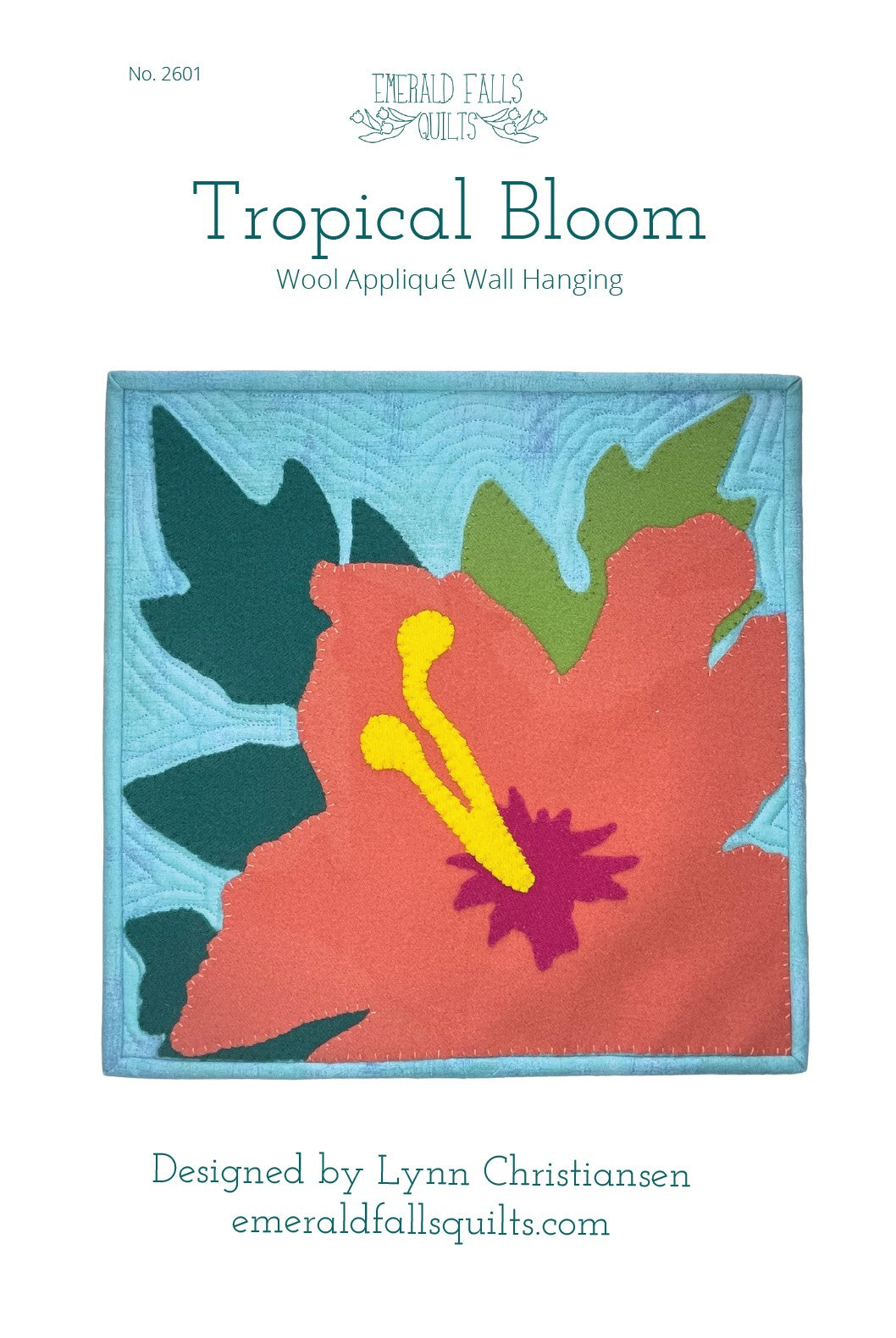 Tropical Bloom Pattern by Lynn Christiansen - 2601