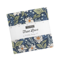 True Love Quilt Fabric - Charm Pack - set of 42 5" squares - 5260PP