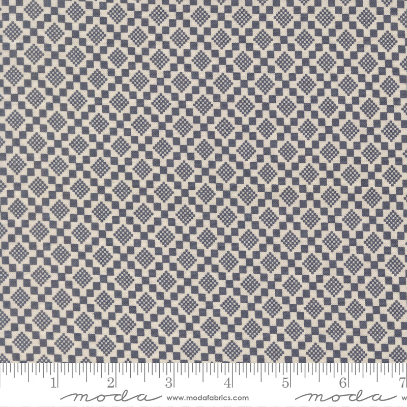 True Love Quilt Fabric - Checkmate in Fern Green - 5265 15