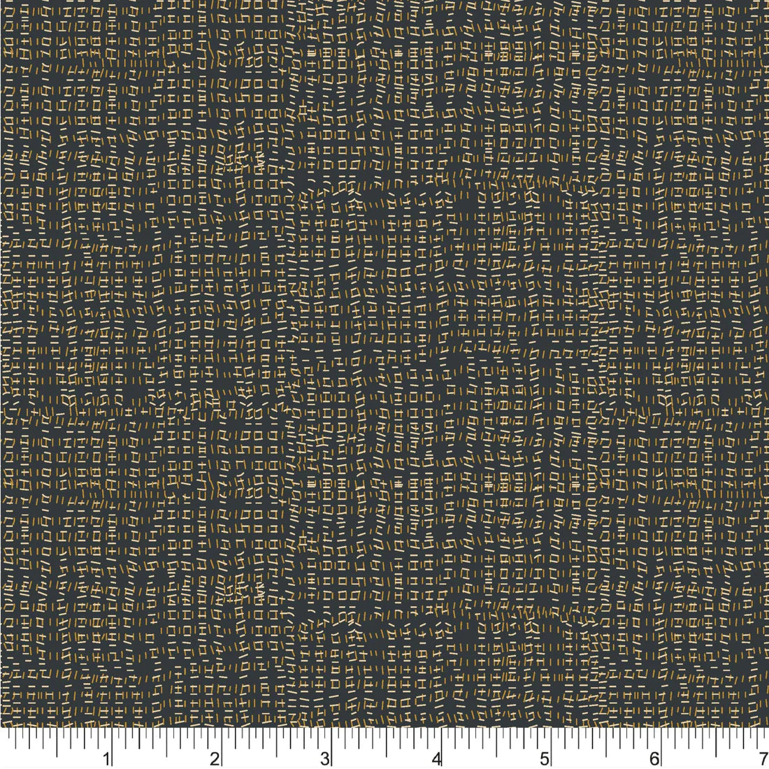 Upstate Quilt Fabric - Burlap Sack in Black - PH0548