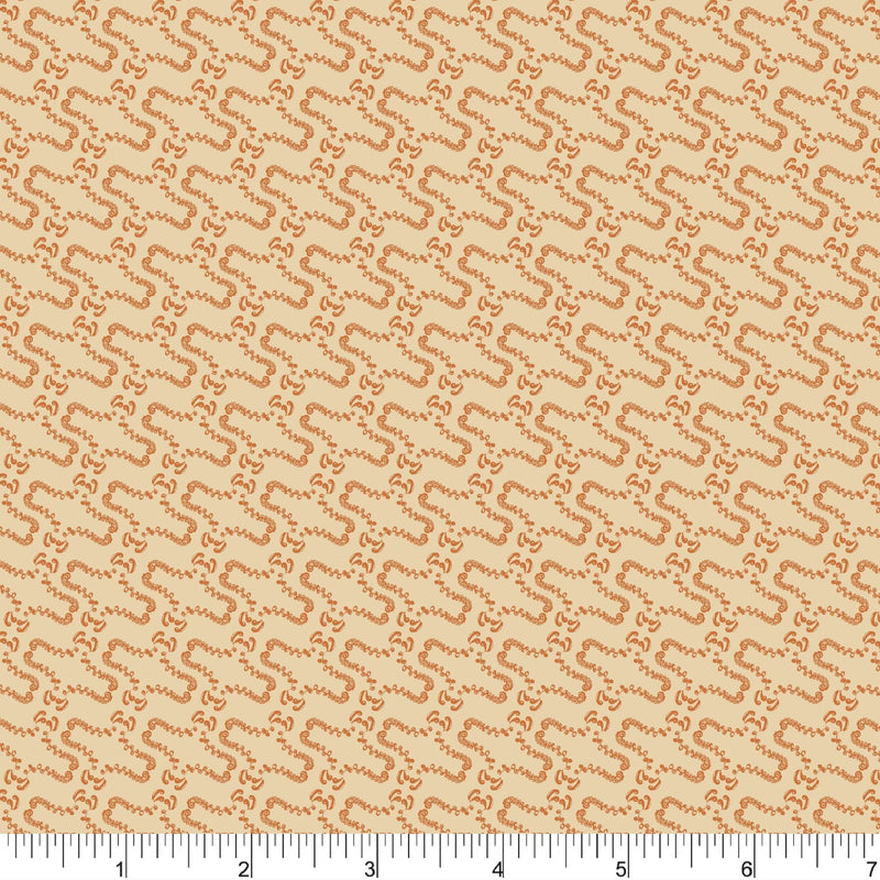 Upstate Quilt Fabric - Garden Gate in Tan - PH0542
