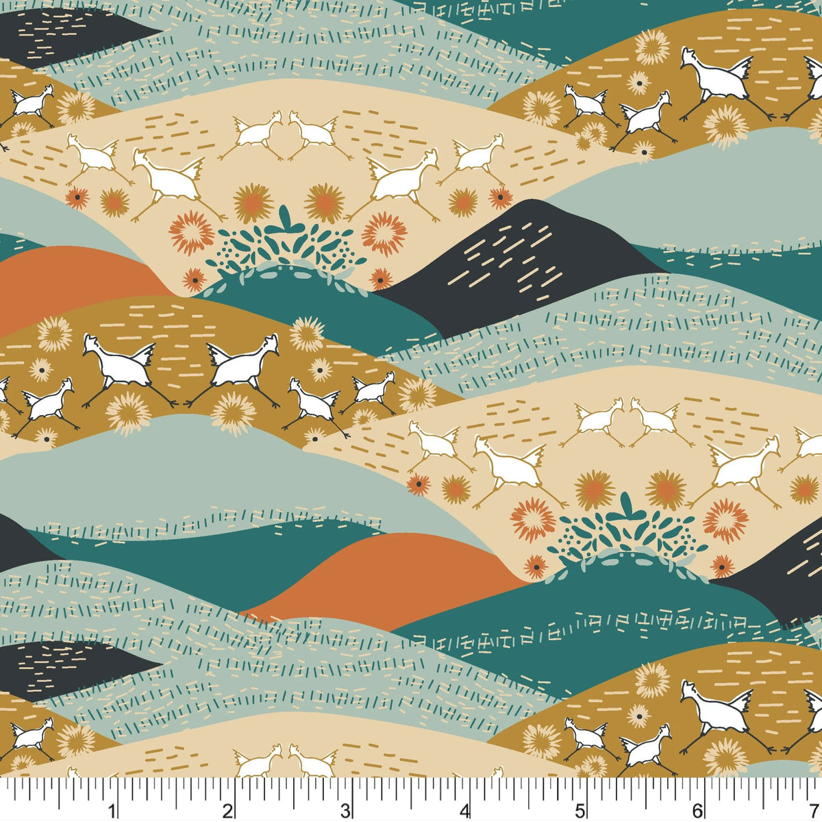 Upstate Quilt Fabric - Roadside in Multi - PH0540