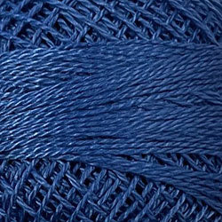 Valdani 210 Sapphire Blue Solid - Perle/Pearl Cotton Size 12, 109 yard ball - PC12-210