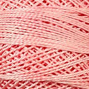 Valdani 45 Baby Pink Solid - Perle/Pearl Cotton Size 12, 109 yard ball - PC12-45