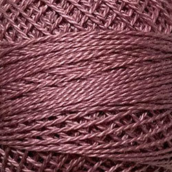 Valdani 882 Distant Mauve Medium Solid - Perle/Pearl Cotton Size 12, 109 yard ball - PC12-882