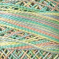 Valdani M38 Baby Soft Pastel Variegated - Perle/Pearl Cotton Size 12, 109 yard ball - PC12-M38