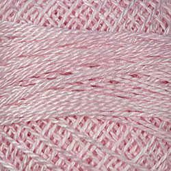Valdani O557 Rose Suave Varigated - Perle/Pearl Cotton Size 12, 109 yard ball - PC12-O557