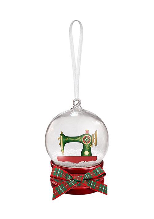 Vintage Snowglobe Ornament - CH4009
