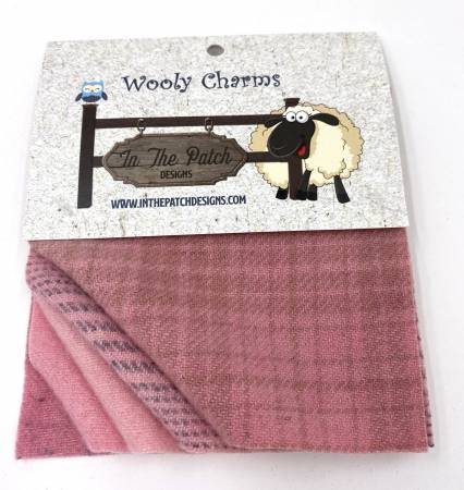 Wooly Charms - Forever Pink - 5 pieces - WC7030