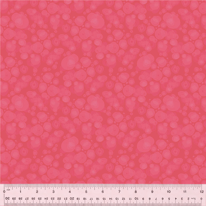 Watermark Quilt Fabric - Blender in Berry Pink - 54665-25