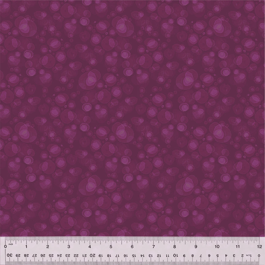 Watermark Quilt Fabric - Blender in Dark Plum Purple - 54665-24