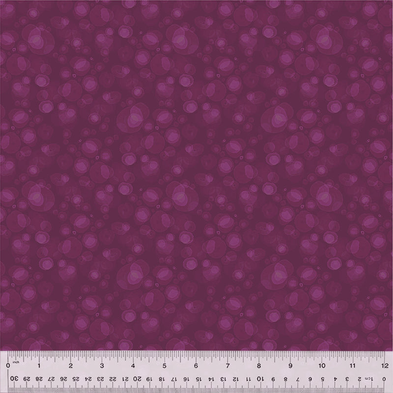 Watermark Quilt Fabric - Blender in Dark Plum Purple - 54665-24