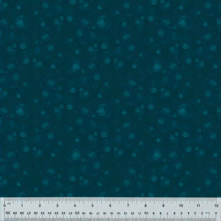 Watermark Quilt Fabric - Blender in Depth Blue - 54665-18