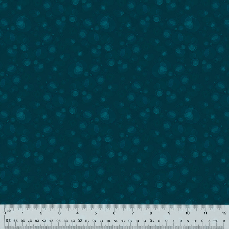 Watermark Quilt Fabric - Blender in Depth Blue - 54665-18