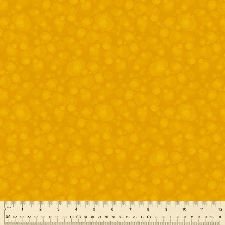 Watermark Quilt Fabric - Blender in Gold - 54665-6