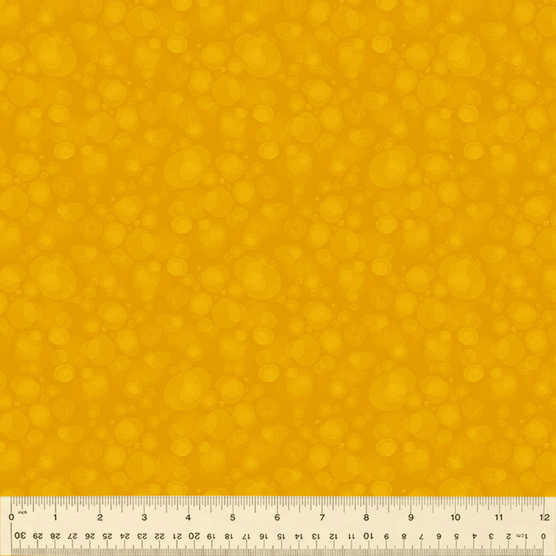 Watermark Quilt Fabric - Blender in Gold - 54665-6