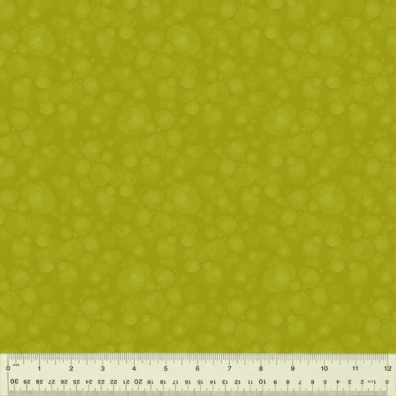 Watermark Quilt Fabric - Blender in Kiwi Green - 54665-9