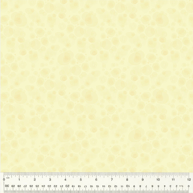 Watermark Quilt Fabric - Blender in Linen Cream (Yellow) - 54665-29