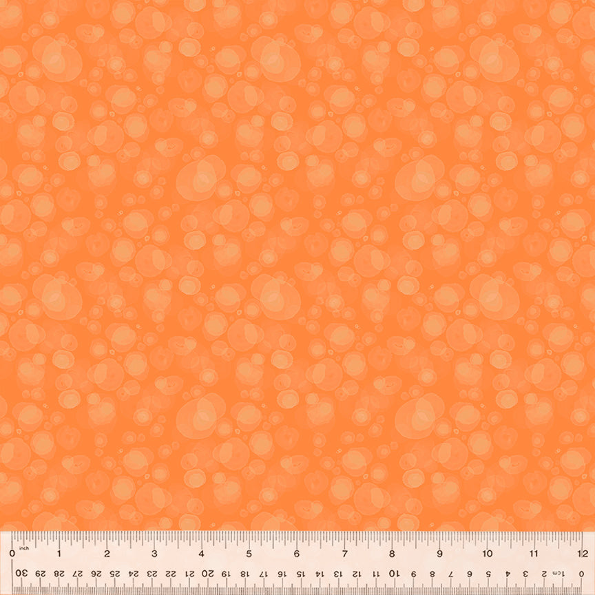 Watermark Quilt Fabric - Blender in Paloma Orange - 54665-4