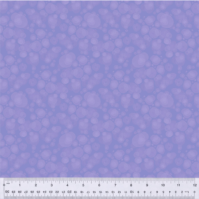 Watermark Quilt Fabric - Blender in Periwinkle Blue/Purple - 54665-19