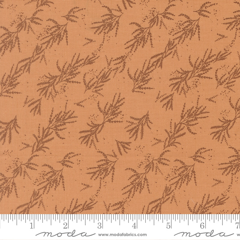 Wellspring Quilt Fabric - Branches in Coral Seashell Peach - 45674 14