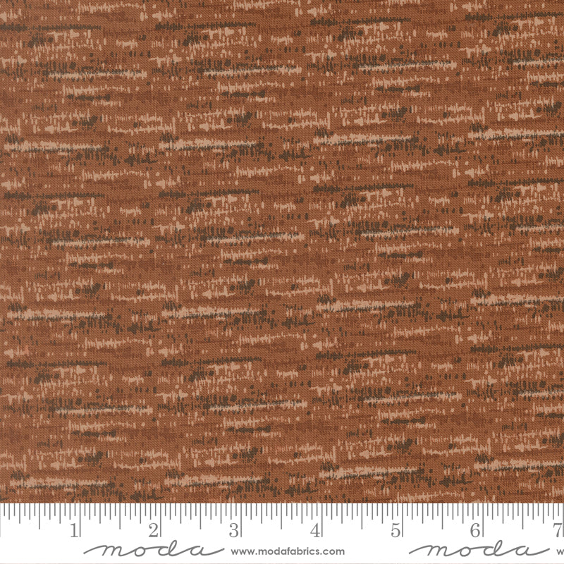 Wellspring Quilt Fabric - Dark Clay Brown - 45677 13