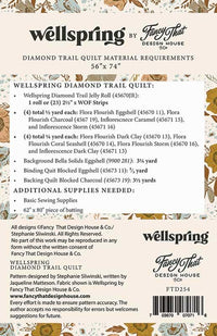Wellspring Diamond Trail Quilt Pattern by Modernly Morgan - FTD 254