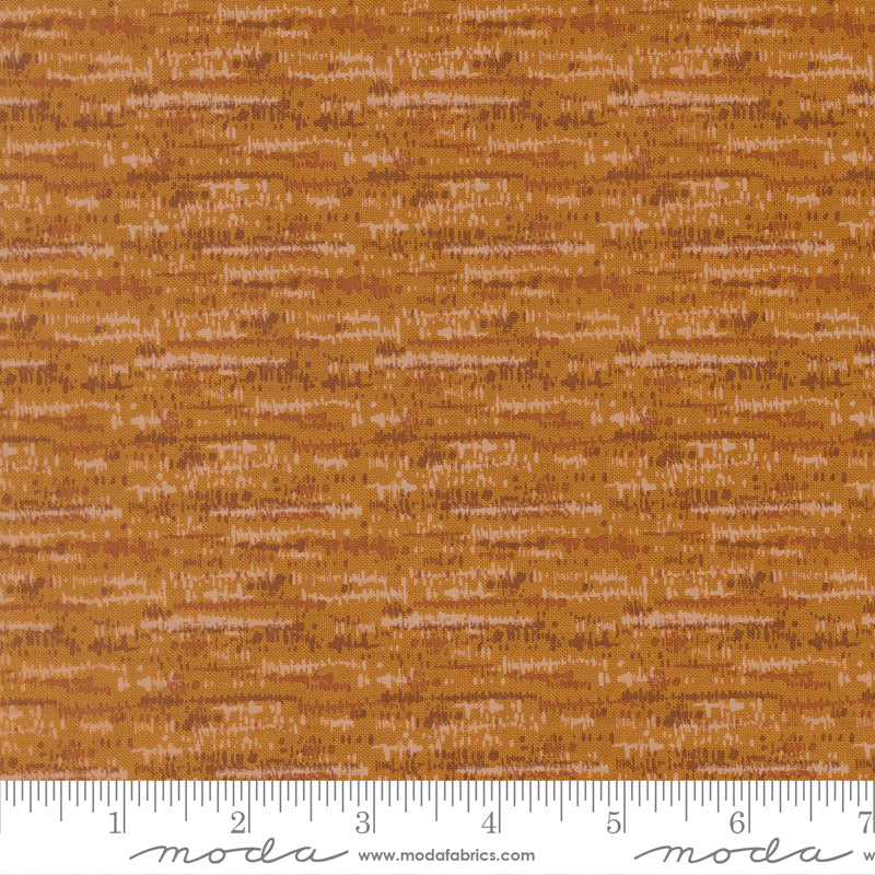 Wellspring Quilt Fabric - Caramel in Gold - 45677 15