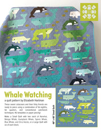 Whale Watching Quilt Pattern by Elizabeth Hartman - EH 087