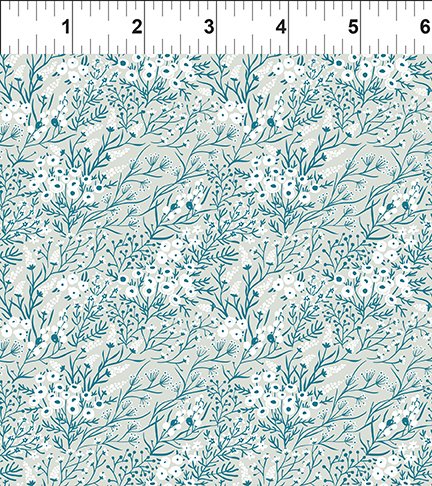 Whimsy Quilt Fabric - Field in Gray - 5WMS-1