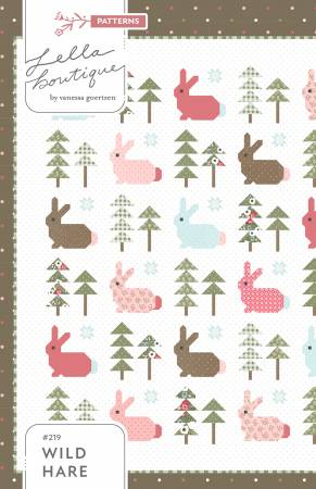 Wild Hare Quilt Pattern from Lella Boutique - LB219