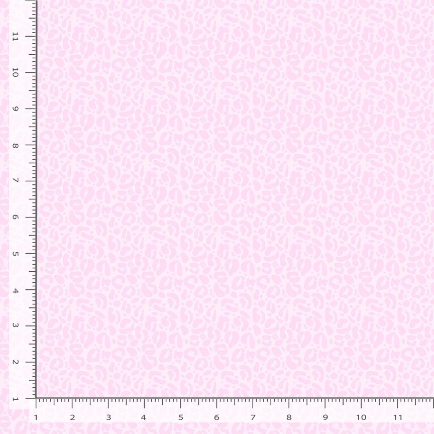 Wild Quilt Fabric - Leopard Print in Blush Pink - STELLA-DPJ3031 BLUSH