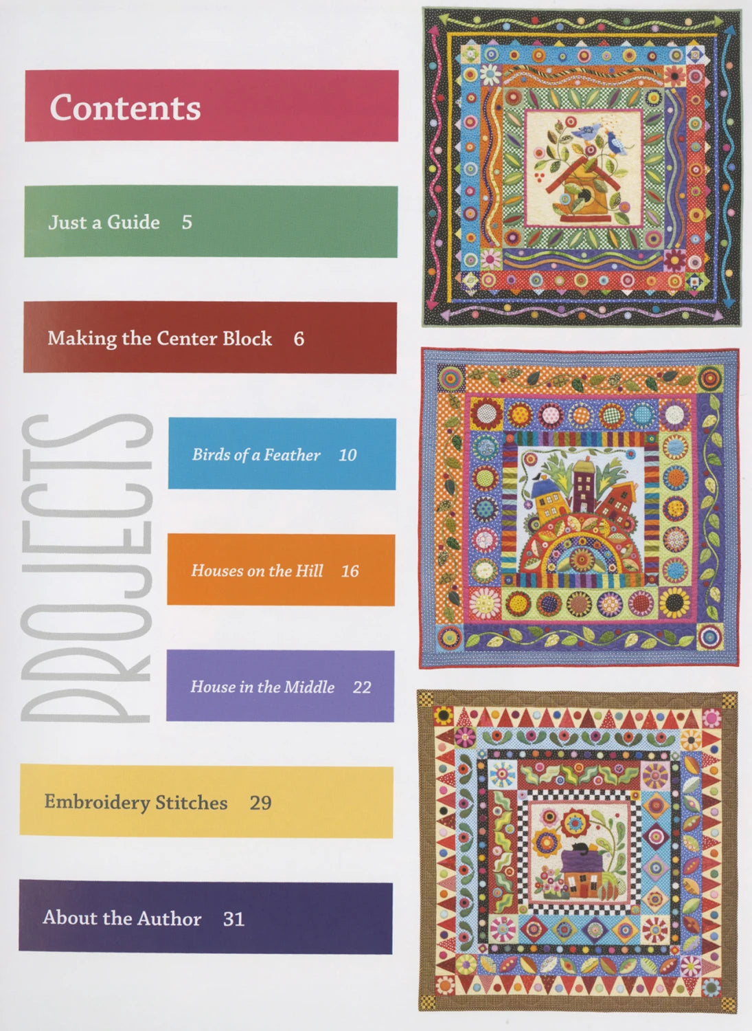 Wild Wool & Colorful Cotton Quilts by Erica Kaprow - 11354