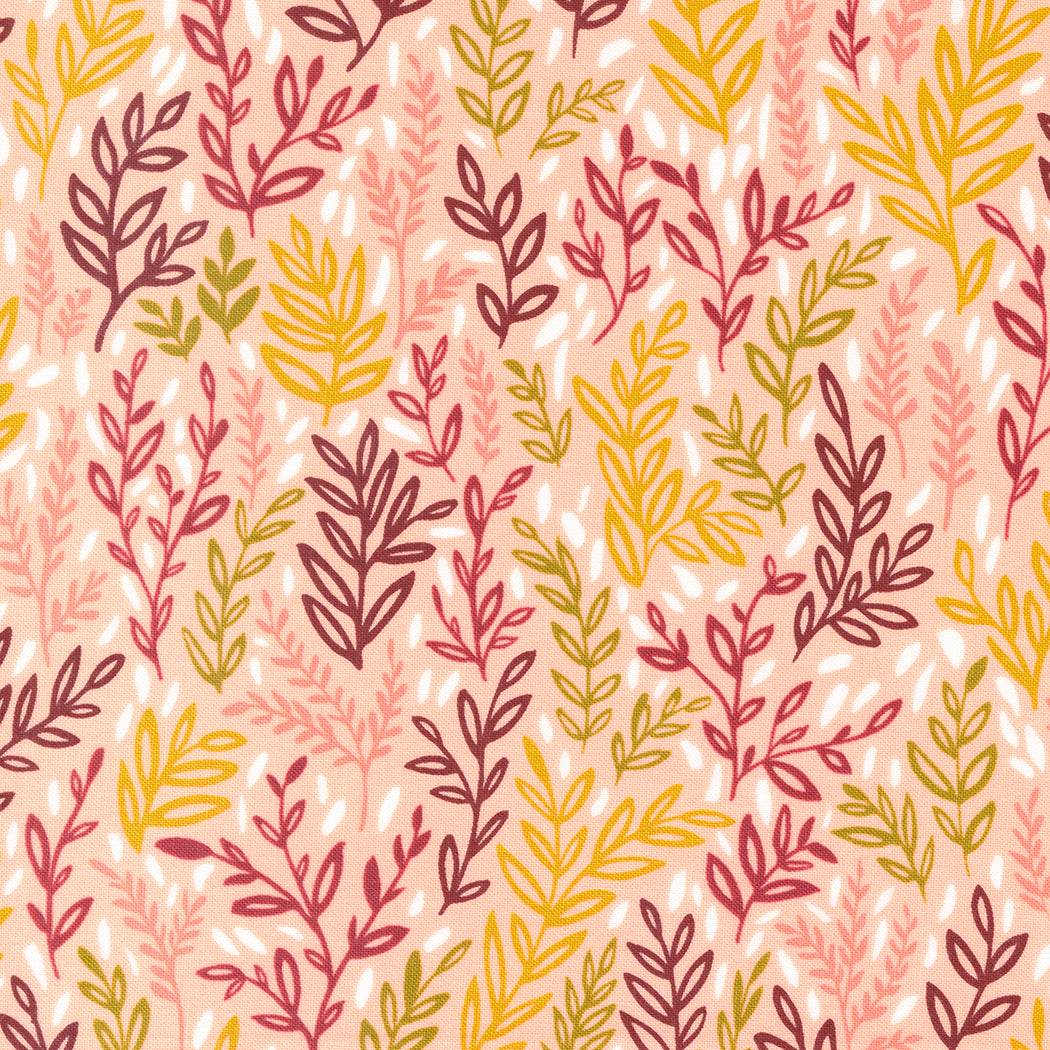 Willow Quilt Fabric - Meadow in Carnation Pink - 36062 14