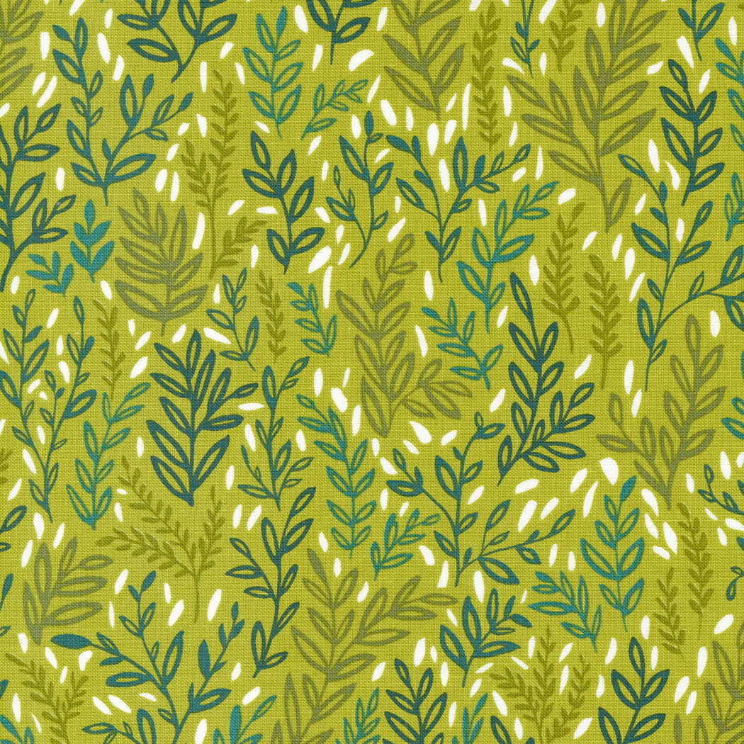 Willow Quilt Fabric - Meadow in Sprig Green - 36062 22