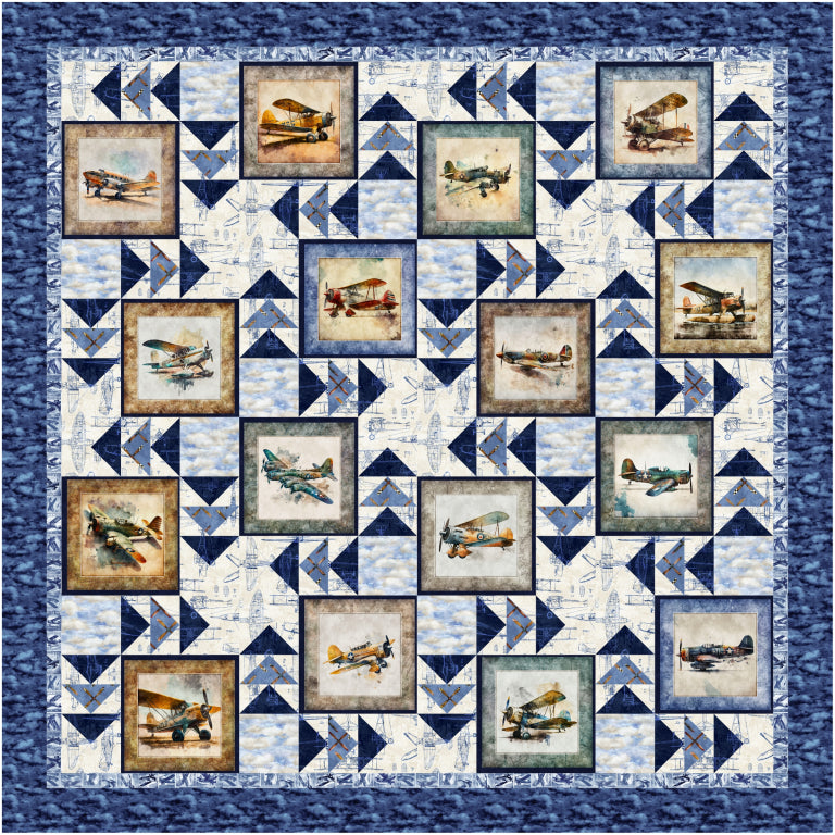 Wing It Quilt Pattern by Blue Bear Quilts - BBQ199