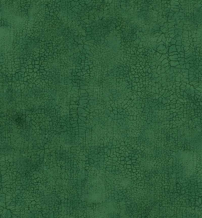 Winter Song Quilt Fabric -  Crackle in Pine Green - 27811-76