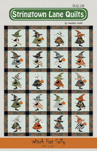 Witch Hat Sally Quilt Pattern - P325-WITCHHATSALLY