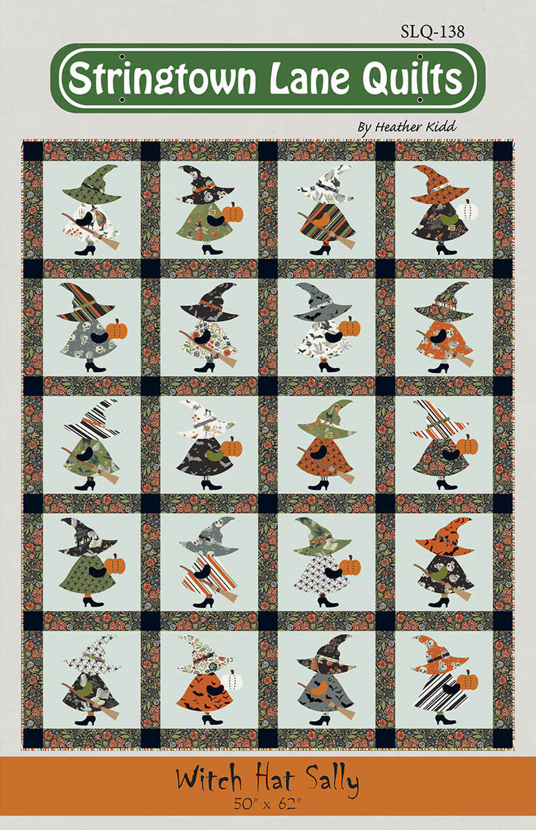 Witch Hat Sally Quilt Pattern - P325-WITCHHATSALLY