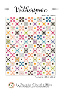 Witherspoon Quilt Pattern by Branch and Blume - featuring Maker's Delight - BNB-2603