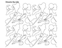 Longarm Pattern (not for sale): Wizards Sky